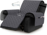 100% Waterproof Recliner Chair Covers, Covers Non-Slip Stay in Place, Thick Cover for with Pocket, V1259-DP01-A-4460
