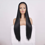 14 Straight Lace Front Human Hair Wig - Style 2 No Code PRL-606785940DBT