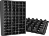 10 Pack 72 Cell Seed Starter Trays, 1.75" Deep Plug Tray for Seedlings, Thick Seedling Trays with V1258-DP02-C-238