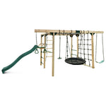 Lifespan Kids Orangutan Climbing Cube Jungle Gym Play Centre + Green Slide V420-LKPC-ORAN-GRN