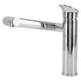 Universal Basin Faucet with Hose Metal Single Hole Sink Tap for Kitchen Bathroom G1/2 Thread V1294-YM0716-3112220047011
