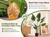 Artiss 180cm Artificial Bird of Paradise Plant Lifelike Textured Leaves Wipe-Clean Indoor Home Decor AP-TREE-BIRD-180