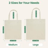 12 Pack Canvas Tote Bag - Lightweight Thin Tote Bags Bulk Blank Shopping Reusable Grocery Bags for V1258-DP02-F-784