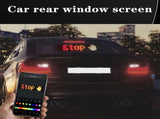LED Flexible Display APP BT Car Advertising Full Color Intelligent Vehicle Sticker Soft V1294-YM0901-L6717-3