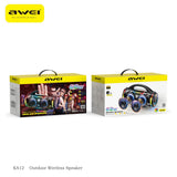 AWEI KA12 60W Outdoor Wireless Bluetooth Speaker,black V1300-KA12-BLACK