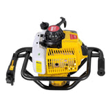 Giantz 82CC Post Hole Digger Motor Only Petrol Engine Yellow DI-EE-OV-N-YE