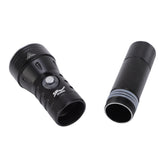 Diving Flashlight Aluminum Alloy IPX8 Rainproof 2000LM 5 Modes 100M Underwater Flashlight Dive Torch V1294-YM0901-3119250024211