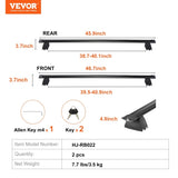 VEVOR Roof Rack Crossbar for JEEP GRAND CHEROKEE 2011-2021 Aluminum with Lock V952-CDHGJZSKJPDQHW9Q7V0