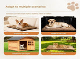 Brown XL Size 72x115cm Self Heating Pet Mat - Soft Plush Non-Slip Thermal Bed for Cats and Small V888-ELOSUNG53910