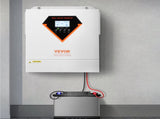 Hybrid Solar Inverter, 3500W, All in One Pure Sine Wave Power Inverter Charger, 220V AC, with V952-LWGPNKYTJ230DIY24V7