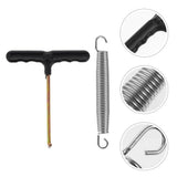 Galvanized Steel Trampoline Springs Replacement Set for Outdoor Trampoline Accessories and V1370-AZ4-08588
