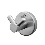Double Robe Hook - Concealed Fix Brushed Finish V959-DBRH0002