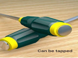 6-piece Green flathead screwdriver Impact-Resistant Magnetic Screwdriver with Through-Tang Shaft V888-ELOSUNG50899