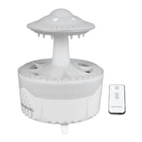 Mini Mushroom Simulate Raindrops Aroma with Colorful Light Remote Control Desktop V1294-YM0901-3113230315711