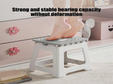 Non-Slip Folding Step Stools - 9x7in Shower Stool for Shaving Legs, Stool Foldable, Foot Stool, V1189-LWWAL-20260401-05320