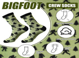 5 Pcs Bigfoot Sasquatch Gifts Sasquatch Lovers Gift with Large Blanket 12 oz Insulated Tumbler Socks V1258-DP02-C-317