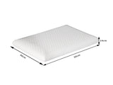 Dreamz 2x Natural Latex Pillow Removable BED1005-2-WH