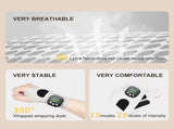 Smart Wrist Massage Brace with 10 Modes & 29 Intensity Levels Rechargeable Heat Therapy and TENS V1107-CS-HWAMQ