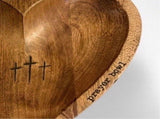 Prayer Bowl,Heart Prayer Bowl,Decorative Bowls congregation gifts Christian Easter and Christmas V1366-AZ2-W-23644
