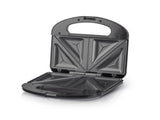 RAF R.214S Sandwich Maker 750W Double Sided Heating Press Grill, Non-Stick Triangular Plates, Wide V1188-MS-710-102
