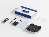 ACASIS M001PRO 14-in-1 Mac Mini Docking Station USB4 40Gbps Dock Dual 4K60Hz DP NVMe SSD 2, USB-A V28-ELEACAM001PRO
