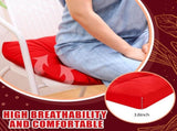 4 Pcs Outdoor Chair Cushions 18.9 x 18.9 Inch Waterproof Sun Protection Patio Furniture Overstuffed V1258-DP02-C-2265