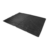 Drum Set Cover Silver Coated 420D Oxford Cloth Folding Furniture Dust Cover for Indoor Outdoor Black V1294-YM0717-3111220222211