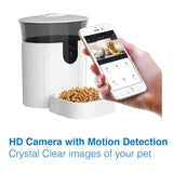 Tech4Pets 7L Smart Pet Feeder with HD Camera & App Control V1031-T4P-FEEDCAM7L