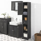 Freestanding Tall Bathroom Cabinet 170 x 32 x 30 cm V178-86906