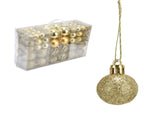 100pcs Christmas Ball Ornaments Shatterproof Hanging Balls for Christmas Tree Party DecorationGold V1294-YM0715-3115210248114