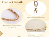 21PCS Fashion Hat Chains Set, Multicolor Turquoise Faux Pearl Irregular Design Accessories, Women V1192-AZ-W-18429
