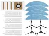 For ILIFE A12 Pro Self Emptying Robot Vacuum Cleaner Filter Mop Cloth Dust Bag Side Brush Kit V1189-LWWAL-20260327-04943