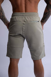 HARD HITTERS SLIM FIT TERRY SHORTS SAGE X- LARGE V697-SLIM-FIT-TERRY-SHORTS-SAGE-X-LARGE