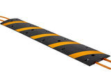 1830MM Rubber Speed Bump, 2 Pack, 2 Channel Heavy Duty Traffic Speed Hump, 9,979 kg/Axle Load V952-JSDDLBHPDZK2UP77S001V0