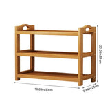Bamboo Shoe Rack Entryway Multi-Layer Shoe Storage Organizer Space Saving Small Shoe Cabin V1370-AZ4-09455
