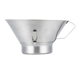 French Fries Oil Strainer 304 Stainless Steel Grease Funnel Food Draining Bowl with Oil Catcher for V1294-YM0901-3118250179911