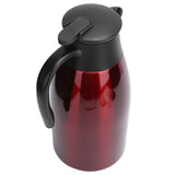 2L Insulation Pot Stainless Steel Vacuum Thermal Kettle Jug for Home Office TravelRed V1294-YM0718-3118210026311