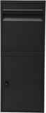 Big Outdoor Mailbox Parcelbox Pillar Letterbox 410x380x1200mm V957-MS-1195-BIG