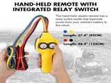 X-BULL 12V Electric Winch 2500LBS Synthetic Rope 15.2M ATV Boat Winch Trailer V211-AUEB-AXEW022