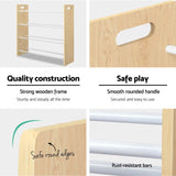 Keezi Kids Toy Box 12 Bins Bookshelf Organiser Children Storage Rack FURNI-G-TOY110-WD