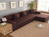 Polyester 32 Seat Corner Sofa Cover L Shape Slipcover Home Furniture Protector V1294-YM0901-JY19347-03