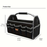 Black Yellow portable tool organizer, tool basket, tool storage, DIY tools, professional tools, tool V1347-127-YEL-59088