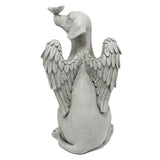 Angel Dog Memorial Statue Hand Carving Vivid Exquisite Synthetic Resin Pet Memorial Stones for V1294-YM0703-3111230019711