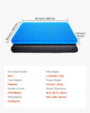 VEVOR Seat Cushion Cooling Gel Seat Chair Cushion for Hips Back Pressure Relief V952-LYDCGZDNJ000TXA44001V0