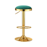 4x Artiss Bar Stools Kitchen Dining Chairs Velvet Padded Stool Green BA-B-FABRIC-G02-GRX4