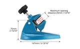 Micrometer Stand with Double Non-Slip Clamping Pad, 2 Pack Painted Cast Iron Base Micrometer Stand V1258-DP02-C-3314