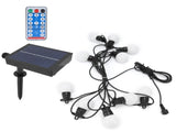 G50 LED String Lights Solar Powered IP44 Weatherproof Decorative Lamp for Outdoor Warm White V1294-YM0901-3119210089611