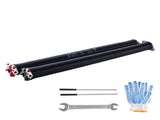 Garage Door Torsion Springs, Pair of 6.35 x 50.8 x 787 mmn, 16000 Cycles, Electrophoresis Black V952-CKMDH0250X2XWA4D1V0