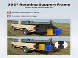 Hitch Deer Hoist with Lifting System Platform, 300 lbs Load Capacity, Game Hoist Winch Lift with V952-PTSLSHL300LBWVV3H001V0