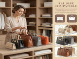 Adjustable Handbag Organizer with Removable Dividers, Clear Acrylic Purse Storage Rack for Closet V1237-ZY-924-364